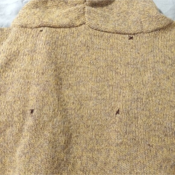 Anthropologie Cardigan Sweater size Small Mustard - Picture 9 of 10
